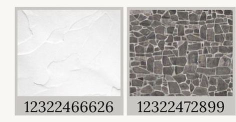 Bloxburg Stone Decals, Stone Decals Bloxburg, Bloxburg Textures, Bloxburg Photos, Bloxburg Inspiration, Bloxburg Interior, Modern Decals, Bloxburg Decals Codes Aesthetic, Roblox Decals