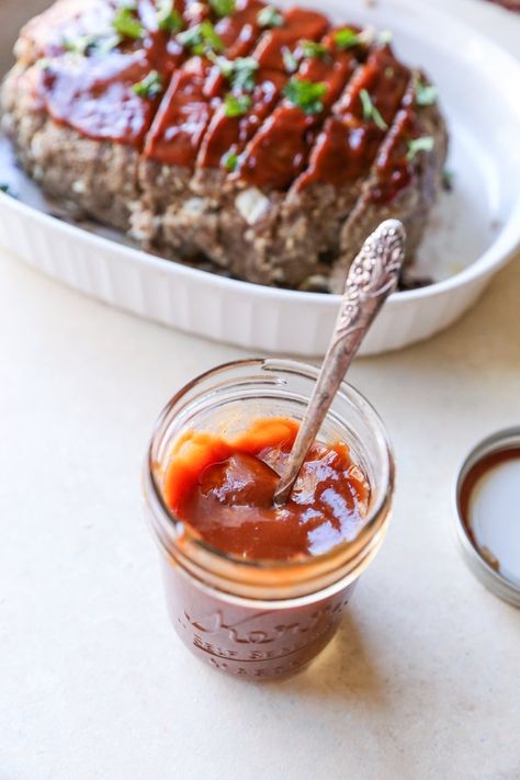 Delicious Meatloaf Sauce Recipe Easy Meatloaf Sauce, Meatloaf Glaze Recipe, Meatloaf Sauce Recipe, Meatloaf Topping, Meatloaf Sauce, Meatloaf Glaze, Delicious Meatloaf, Meat Sauce Recipes, Meat Recipes For Dinner