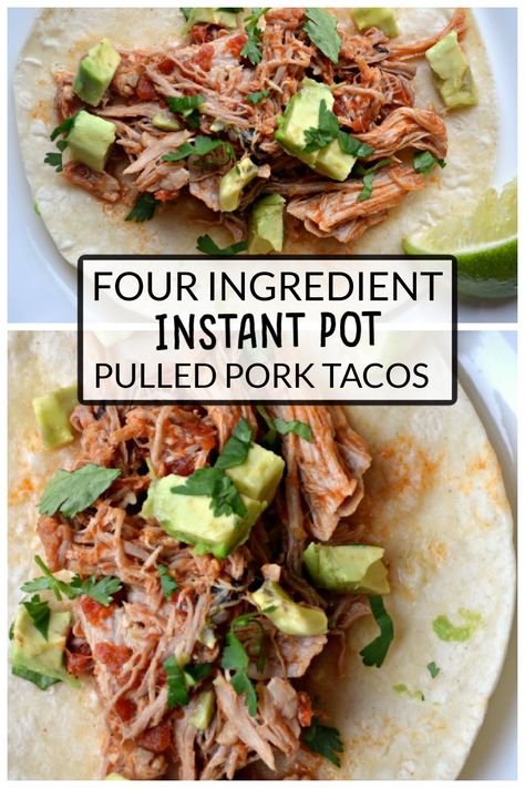 Pork Tenderloin Tacos, Instant Pot Pulled Pork Recipe, Instant Pot Pulled Pork, Pulled Pork Recipe, Pulled Pork Tacos, Pork Recipes Easy, Easy Bbq, Pork Tacos, Instant Pot Pork