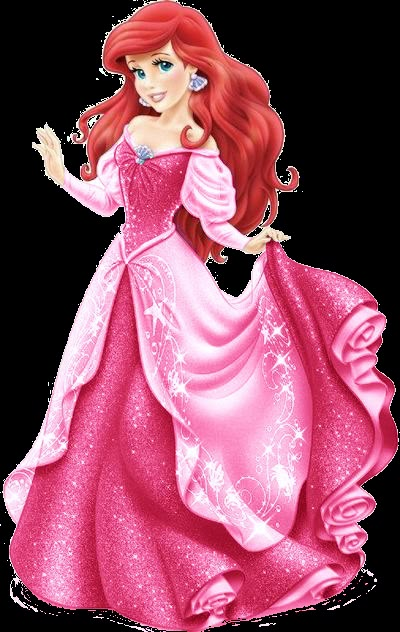 Ariel in a new sparkling pink dress Disney Princess Pink Dress, Prenses Merida, Princess Pink Dress, Ariel Pink Dress, Princesa Ariel Disney, Ariel Pink, Pink Disney, Ariel Disney, All Disney Princesses