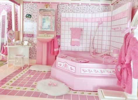 Pretty Bathroom, Pretty Bathrooms, Pink Room Decor, Cute Bedroom Decor, Cute Room Ideas, Dream House Rooms, Pretty Room, Cute House, Dream Room Inspiration