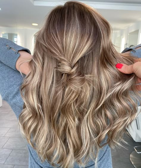 Hair Lowlights, Brown With Highlights, Balayage Blond, Ashy Blonde, Bronde Hair, Brunette Hair With Highlights, Dirty Blonde Hair, Brown Hair With Blonde Highlights, Highlights And Lowlights