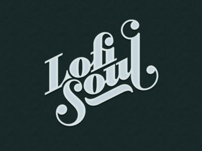 Lofi Soul Logo Revised Lofi Music Logo, Soul Logo Design, Lofi Photo, Soul Typography, Hunter X Hunter Shirt, Sunny Logo, Soul Logo, Typography Logo Fonts, Fonts Branding