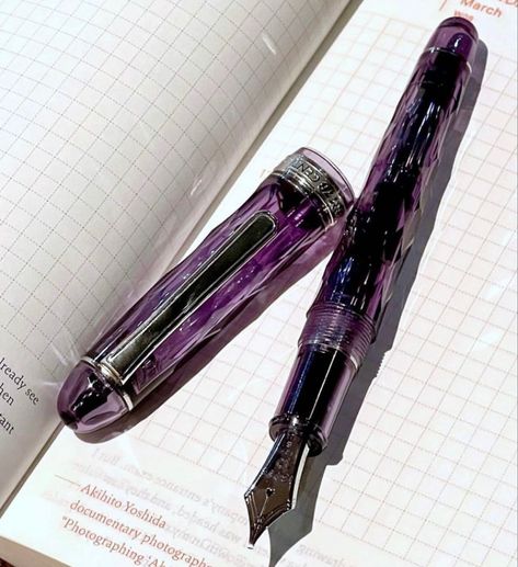 Pen Design Ideas, Pens Aesthetic, Caligraphy Pen, Pen Obsession, Feather Quill Pen, Cute Stationary School Supplies, Fancy Pens, Crystal Pen, Cute School Stationary