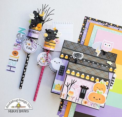 Doodlebug Design Inc Blog Doodlebug Sweet And Spooky, Craft Area, Doodlebug Design, Unique Products, A Rainbow, Halloween Treats, Brighten Your Day, Halloween Crafts, Card Design