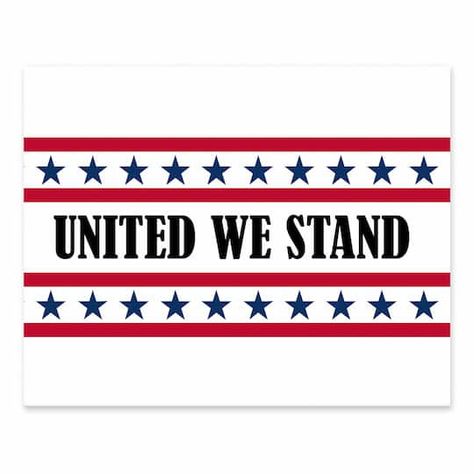 10" United We Stand Tabletop Canvas Ribbon Sculpture, Cosmoliving By Cosmopolitan, Let Freedom Ring, United We Stand, Laurel Foundry Modern Farmhouse, Blue Decor, Book Decor, Glass Etching, Artist Canvas