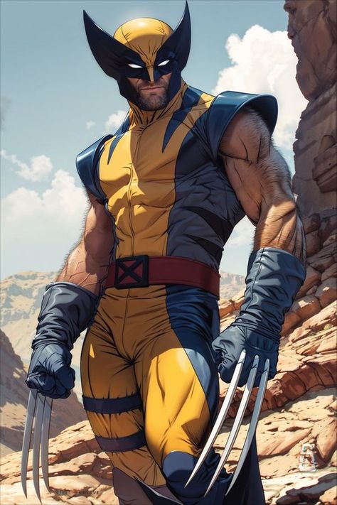 Wolverine Cartoon, Wolverine Comic Art, Wolverine Costume, Wolverine Artwork, Wolverine Xmen, Wolverine Comic, Wolverine Art, The Wolverine, Megaman X