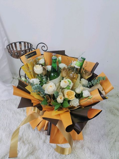 Feel free to drop by our website for more flower types. #cchflorist #floristmelaka #onlineflorist #FlowerDeliveryMelaka #Samedaydelivery #DeliveryMalacca #flowerbouquet #BEER #ALCOHOLIC Beer Bouquet, Birthday Flower Delivery, Balloon Bouquet Diy, Baskets Ideas, Flower Types, Flower Bouquet Diy, Online Florist, Flower Delivery Service, Same Day Flower Delivery