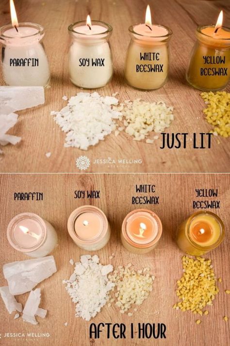 Candle Making Natural, Diy Candles Non Toxic, Jars For Candle Making, Why Soy Wax Candles, Candle Making 101, Food Candles Ideas, Beeswax Candle Making, How To Make Candles For Beginners, Soy Candle Scents Recipes