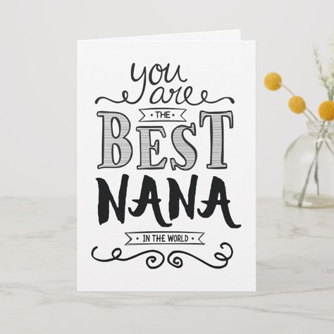 Grandmother Birthday Cards, Grandpa Card, Love You Papa, Grandmother Birthday, Hand Lettering Styles, Nana Birthday, Grandpa Birthday, Unique Birthday Cards, Birthday Card Template