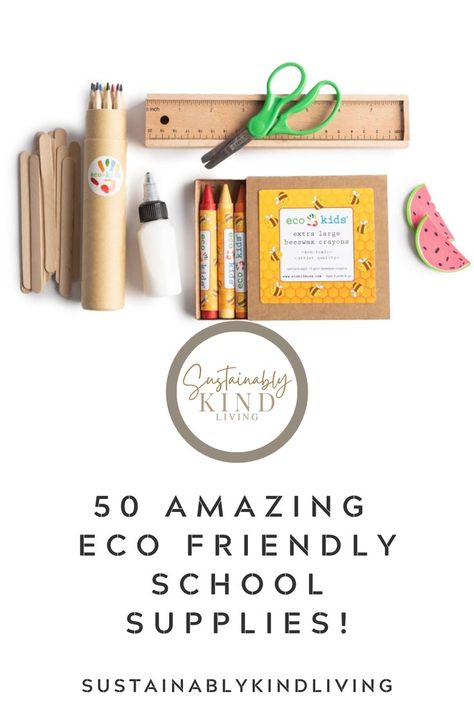 Are you on the hunt for some eco friendly school supplies for your kids, big kids, or for yourself? We have got you covered with this epic guide to sustainable school supplies. School is just around the corner and we are super excited to feature our favorite sustainable and eco friendly school supplies! Sustainable School Supplies, Eco Friendly School, Eco Friendly School Supplies, Eco School, Sustainable Schools, Free School Supplies, Waste To Energy, School Prep, Energy Saving Tips