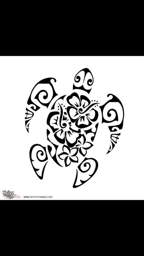 Hawaiian Turtle Tattoos, Hanna Tattoo, Taino Tattoos, Hawaiian Flower Tattoos, Mayan Tattoos, Turtle Tattoo Designs, Hibiscus Tattoo, Hawaiian Tattoo, Beach Tattoo