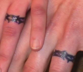 WOW..never seen this, but beautiful idea! Crown of Thorns around your ring finger... reminder that God is always first in a relationship, married or not. Crown Of Thorns Ring, Thorns Ring, Couple Tat, Ring Tattoo Designs, Thorn Tattoo, Wedding Band Tattoo, Ring Tattoo, Wedding Ring Finger, Band Tattoos