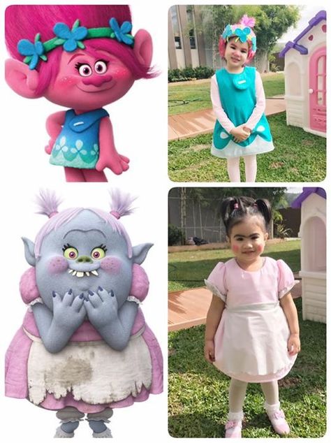 #poppy #bridget #trolls Trolls Diy Costume Women, Bridget Trolls Costume, Bridget Trolls, Trolls Bridget, King Gristle, Troll Halloween Costume, Poppy Costume, Trolls Dress, Best Kids Costumes