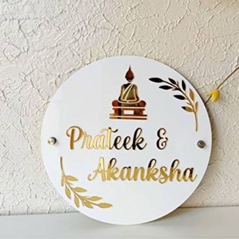 Acrylic Name Plate✨ Prices: (Indian Rupees) 12x12inch- ₹800 12x16inch- ₹1100 16x16inch- ₹1400 16x24inch- ₹1700 Free delivery all over India Product Details: - Acrylic material - Any shape/design and text can be done - Colours for base: Black/white - Colours for design & text: Black/white/gold/red - Completely customisable How to order: Order from website (link in bio) or DM/WhatsApp us at +91 8584042200 #acrylicnameplates #acrylicnameplate #nameplates #nameplate #nameplatesforhome #custom... Indian Rupees, Acrylic Name Plate, Name Plates For Home, Design Text, Black White Gold, Website Link, Acrylic Material, Shape Design, Name Plate