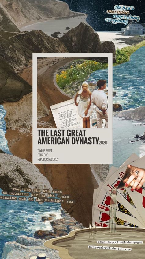 last great American dynasty #taylorswift #folklore #collage #vintage #aesthetic #oldmoney American Dynasty Aesthetic, Last Great American Dynasty Aesthetic, Dynasty Aesthetic, Folklore Collage, Last Great American Dynasty, Great American Dynasty, Iphone Home Screen Layout, Screen Layout, Collage Vintage