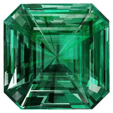 Emerald green gemstone drawing Graphic Deisgn, Emerald Art, Diamond Theme, Gem Drawing, Jewish Home, Diamond Mirror, Green Gem, Dreamy Photography, Emerald Gem