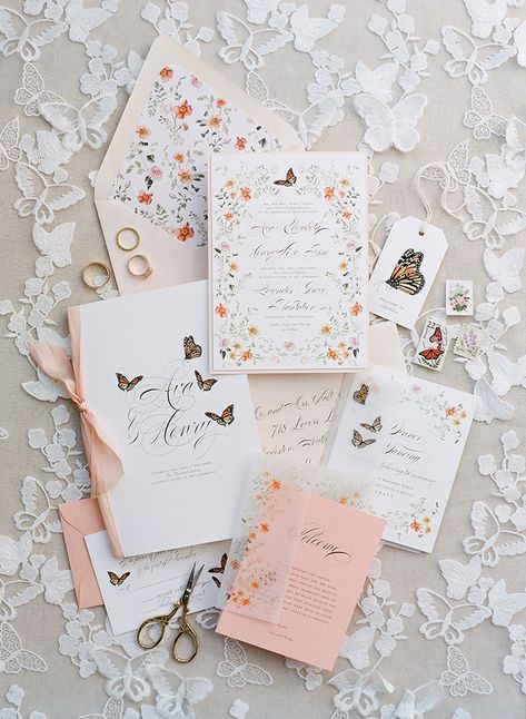 Whimsical Spring Charleston Wedding Ideas | Photography by Butterfly Wedding Theme, Industrial Chic Wedding, Heart Ideas, Heart Flutter, Butterfly Wedding, Charleston Wedding Photographer, Applique Wedding, Charleston Wedding, Printable Wedding Invitations