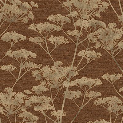 Turn your home into a tranquil oasis with Dahliana Seedhead's Black and Gold wallpaper. This design features a beautiful floral design on a stunning black background. Dahliana Seedhead is sure to liven up any living space with its contemporary design. This design is available in 6 colorways, from easy-living neutrals to bold statement colors. Red Barrel Studio® Color: Ruby | Red Barrel Studio® Dahliana Serene Seedhead 33' L x 21" W Wallpaper Roll 21.0 W in brownNon-Woven in Ruby | Wayfair | Home Decor Black And Gold Wallpaper, Graham Brown, Studio Color, W Wallpaper, Easy Living, Graham & Brown, Gold Wallpaper, Red Wallpaper, Accent Wallpaper