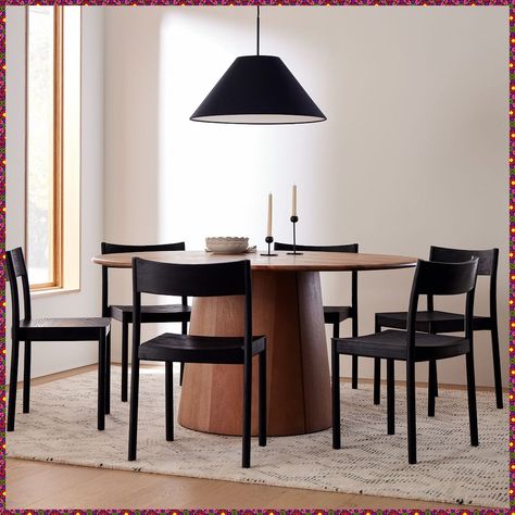 West Elm Jax Round Dining Table, Round Walnut Dining Table And Chairs, Round Wood Dining Table And Chairs, Anton Round Dining Table, Restoration Hardware Dining Table Round, Round Dining Table For 6 Modern, West Elm Round Dining Table, Cb2 Round Dining Table, Anton Table West Elm