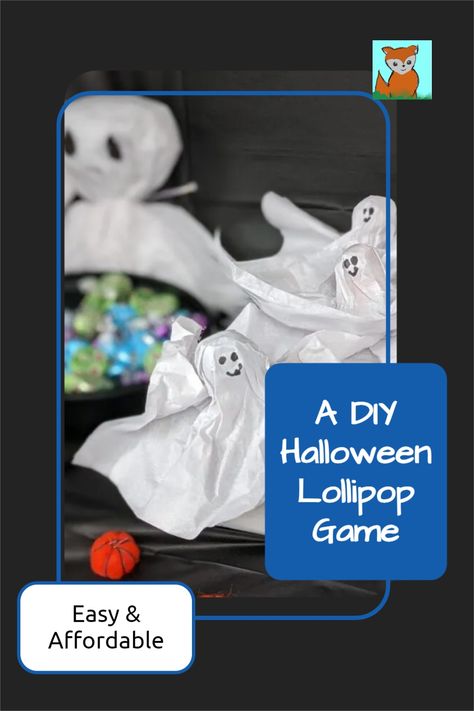 Throwing a Kid-Friendly Halloween Carnival Party? Here's how to create a simple & affordable Halloween variation on a favorite carnival game! Click here to check out the fun! Carnevil Halloween Games, Halloween Balloon Pop Game, Lollipop Ghosts Halloween, Ghost Balloon Pop Game, Eyeball Dig Halloween Game, Ghost Lollipops, Halloween Lollipop, Carnival Decorations, Kid Friendly Halloween