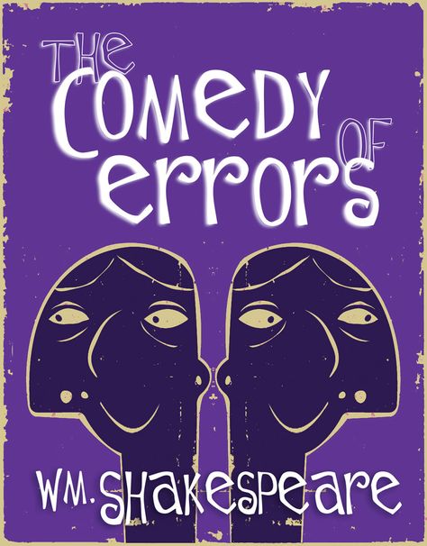 Comedy Of Errors, The Comedy Of Errors, Shakespeare Plays, Theatre Poster, Shipwreck, William Shakespeare, Quote Posters, Rock Music, Free Apps