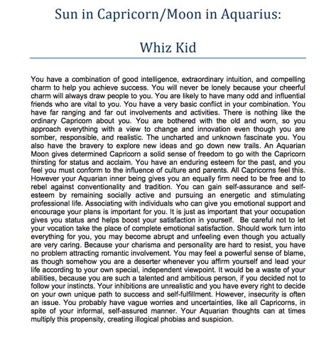 Capricorn Sun/Aquarius Moon - Whiz Kid Capricorn Sun Aquarius Moon, Moon In Aquarius Woman, Astrology Bullet Journal, Healing Stones And Crystals Meanings, Stones And Crystals Meanings, Aquarius Things, Astrology Placements, Chart Cheat Sheets, Sun Aquarius