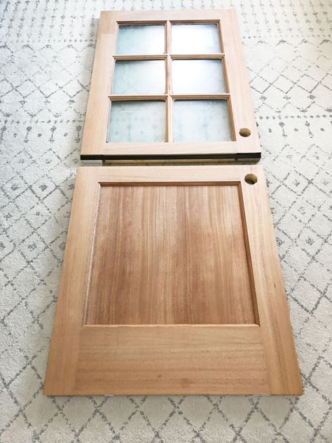 Farmhouse Doors Interior, Dutch Door Interior, Dutch Doors Diy, Log Cabin House, Dutch Doors, Cheap Doors, Mahogany Doors, Creek House, Farmhouse Doors