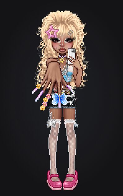 Gyaru Everskies Profile, Gyaru Template, Gyaru Bitmoji, Gyrua Girl Outfit, Garyu Outfits, Gyaru Types, Gyaru Png, Everskies Gyaru, Gyaru Drawing