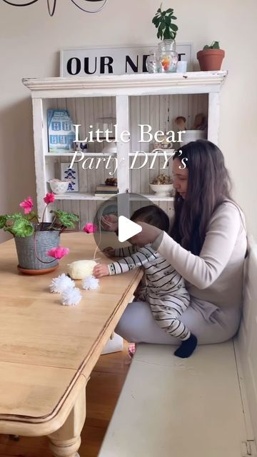 Emelyne on Instagram: "All the things I made for my baby’s Little Bear themed 1st birthday party! Little Bear is “retired” haha which made this theme really tricky but it forced me to DIY everything! I spent months creating all the paper decor and projects. If you want more details on any specific item I made, let me know! 🍓" Diy Everything, Themed 1st Birthday, Instagram Edit, Paper Decor, Bear Party, Little Bear, 1st Birthday Party, Mead, Diy Party