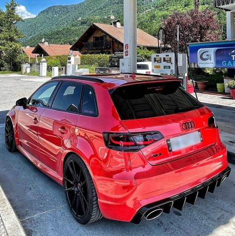 Natalia Aesthetic, Rs3 Audi, Audi Rs 3, Red Audi, Audi Rs3, Car Volkswagen, Audi Rs, Audi Cars, Honda Fit