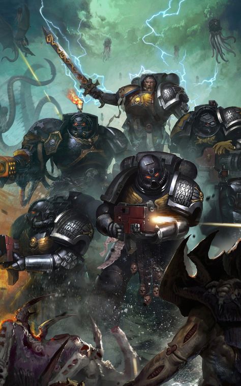 Warhammer Deathwatch, Space Marine Art, Grey Knights, Warhammer 40k Art, Warhammer 30k, Warhammer Art, 다크 판타지, Warhammer 40k Artwork, Warhammer 40k Miniatures