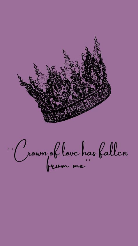 Maifa Aesthetic, Queen Wallpaper Crown, Crown Quotes, Crown Wallpaper, Queen Wallpaper, Chanel Wallpapers, Crown Drawing, Aesthetic Drawings, Dark Purple Background