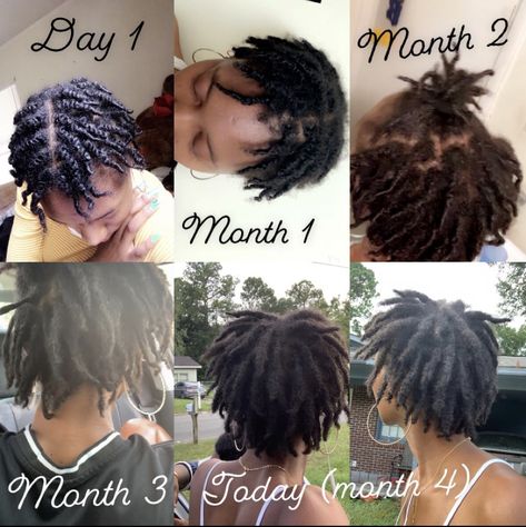 4 Months Locs, Loc Goals, Loc Ideas, Loc Care, Locs Journey, Dread Head, Short Locs, Dreadlock Hairstyles For Men, Starter Locs