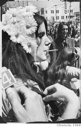 Summer of Love: 40 Years Later / 1967: The stuff that myths are made of | Full Page Rock Club, Moda Hippie, Boho Chique, Hippie Movement, Joan Baez, Flowers In Her Hair, Joe Cocker, Hippie Chick, Age Of Aquarius