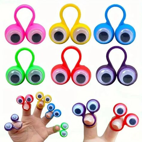 35 stk. Sjove Fingerdukker med Bevægelige Øjne Spøg - Temu Denmark Baby Party Favors, Party Favors For Adults, Puppet Toys, Teenager Gifts, Party Favors For Kids Birthday, Goody Bags, Christmas Baskets, Classroom Valentine, Practical Jokes