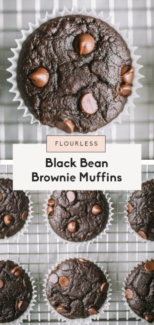 Black Bean Muffins, Bean Muffins, Snack Muffins, Paleo Banana Muffins, Chocolate Pumpkin Muffins, Muffins Blueberry, Breakfast Baking, Ww Breakfast, Clean Desserts