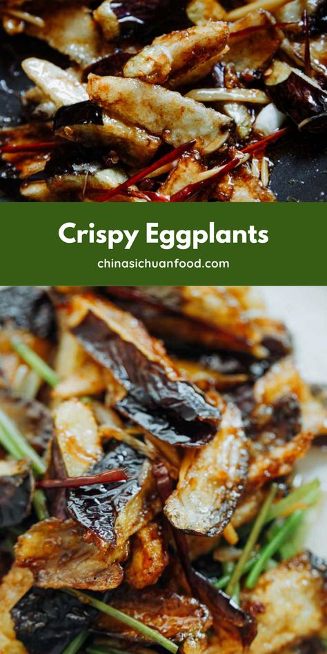 Crispy eggplants with savory flavor. Eggplant Recipes Asian, Italian Bake, Eggplant Appetizer, Temple Food, Crispy Eggplant, Affordable Meals, Veggies Recipes, Japanese Temple, Recipes Asian