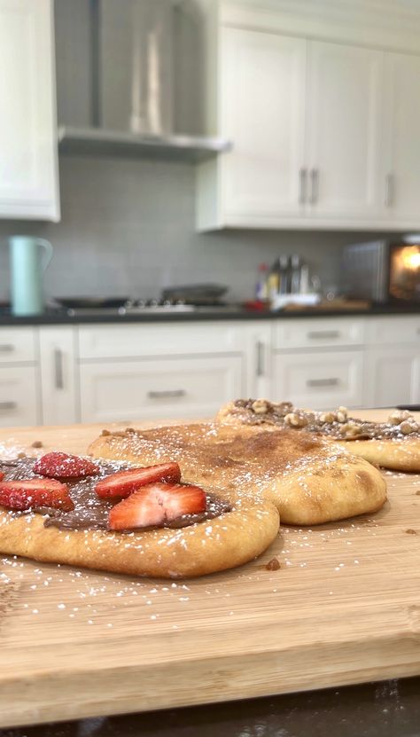 Simple and Healthy Beaver Tails Beaver Tails Recipe Air Fryer, Beaver Tails Recipe, Recipe Air Fryer, Beaver Tails, Warm Milk, Melted Butter, Food Truck, Tray Bakes, Treat Yourself