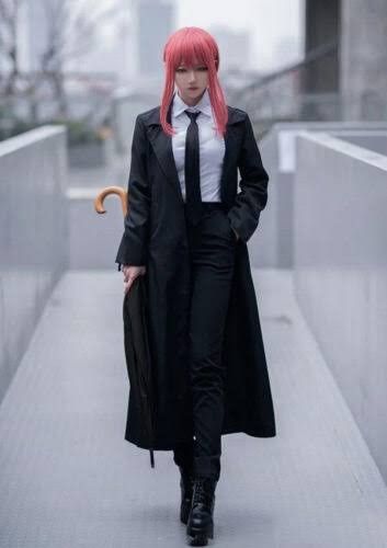 Easy Cosplay Costumes, Makima Cosplay, Cute Kimonos, Easy Cosplay, Woman In Suit, Korean Outfit Street Styles, Epic Cosplay, Anime Dress, Cosplay Dress