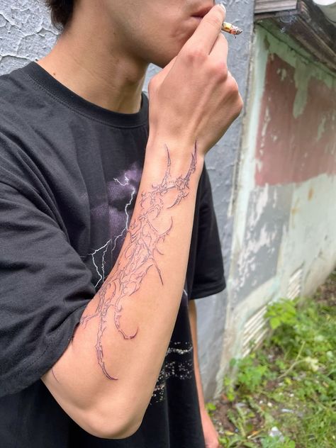 Sigilism Tattoo Hand, Cybersigilism Tattoo Arm, Sigilism Tattoo Design, Tattoo Cybersigilism, Sigilism Tattoo, Inner Elbow Tattoos, Cybersigilism Tattoo, Wing Tattoo Men, Hand Tattoo Designs