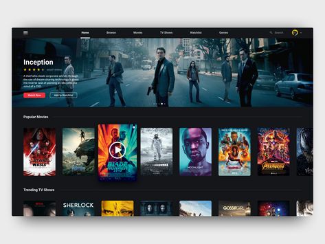 Netflix Image, Netflix Redesign, Webpage Ideas, Netflix Design, Web Site Template, Ux Dashboard, Web Movie, Website Interface, Netflix App