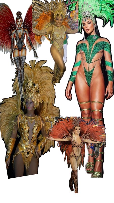 Costumes Brazilian Carnival Costumes, Carnaval Outfit, Carnival Girl, Carnaval Costume, Samba Costume, Carnival Costumes, Beautiful Smile Women, Beautiful Black Women, Belly Dance