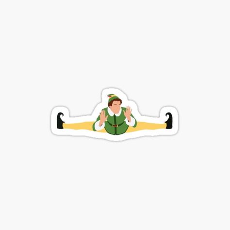 Movies Stickers, Elf Movie, Sticker Christmas, Holiday Poster, Buddy The Elf, Elf Christmas, Disney Holiday, Christmas Stickers, The Elf