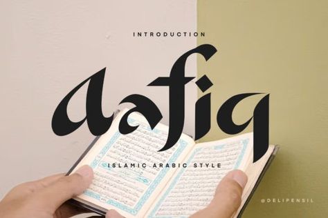 Introduction Aafiq is_a_sweet_and_friendly_arabic_styled_font__Its_natural_and_unique_style_makes_it_incredibly_fitting_to_a_large_pool_of_designs__The_only_limit_is_your_imagination!___ Arabic Style Font, Classic Branding, Arabic Font, Large Pool, Arabic Style, Wizard School, Online Fonts, We're Hiring, Font Generator