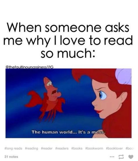 I Love To Read, Funny Disney Memes, Book Nerd Problems, Book Jokes, Disney Memes, Book Memes, Divergent, E Card, Disney Funny