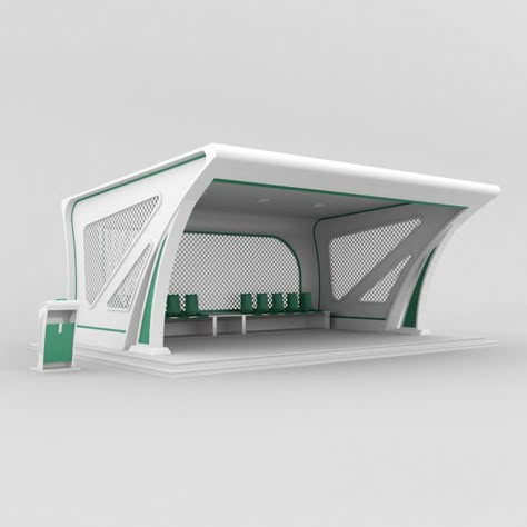 stop School Building Plans, Bus Stop Design, Car Shed, Bus Shelters, Shelter Design, Entrance Gates Design, Architectural Engineering, Architecture Model House, Stall Designs