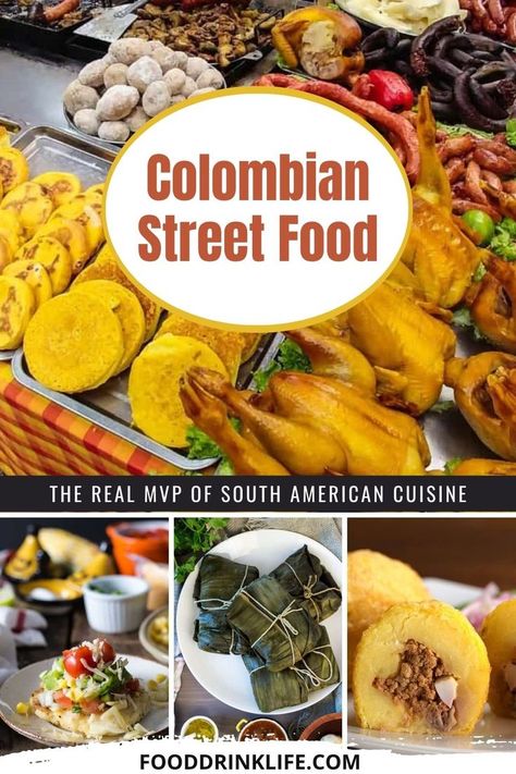 Colombian street food: The real MVP of South American cuisine Fried Empanadas, Bunuelos Recipe, Columbian Recipes, South American Dishes, Colombian Dishes, World Street Food, Colombian Cuisine, Around The World Food, Colombian Food