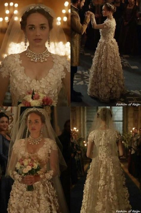 Reign Outfits, Fire Princess, Marie Stuart, Reign Tv Show, Reign Mary, Reign Fashion, Reign Dresses, Wedding Movies, Custom Wedding Dress