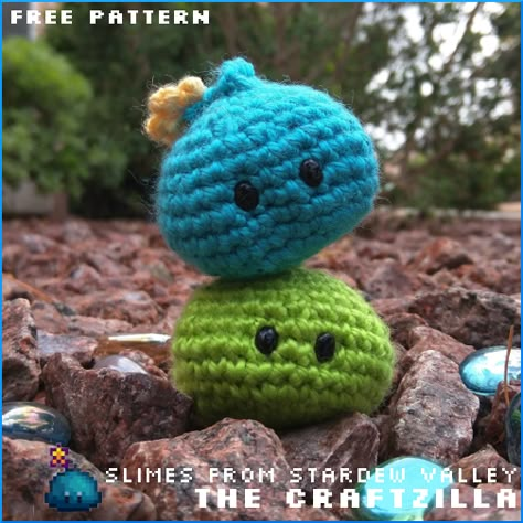 Stardew Valley Crochet Pattern Free, Stardew Valley Pattern, Stardew Valley Crochet, Crochet Critters, Crochet Inspo, Crochet Patterns Free Blanket, Le Crochet, Stardew Valley, Yarn Needle